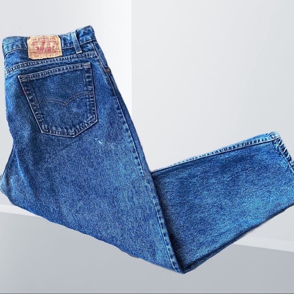 90s Levi Strauss & Co 550 Irregular Denim Jeans